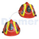 Casco Bombero Dna Fox Rojo